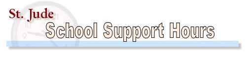 St. Jude School Support Hours